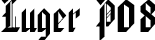 BrickGun Luger P08 Logo