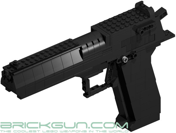 the BrickGun Desert Eagle. 50 desert eagle. the BrickGun Desert Eagle.