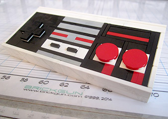 BrickGun 8-bit Controller model