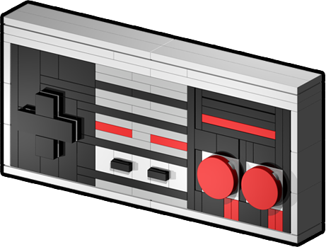 BrickGun 8-bit Controller Main Image