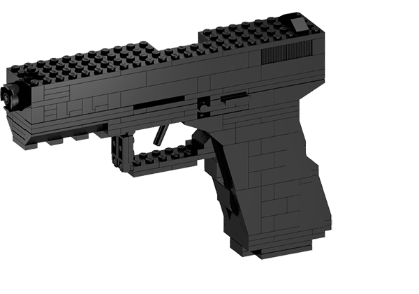 BrickGun BG22 with Magazine