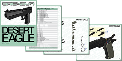 BrickGun Desert Eagle Instructions
