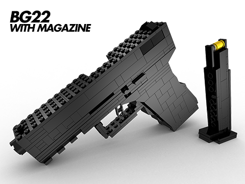 BrickGun BG22 with Magazine