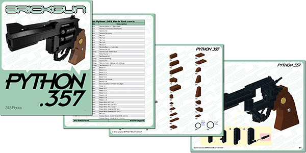 BrickGun Python .357 Instructions Sample