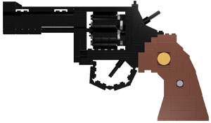 BrickGun Python .357 Left