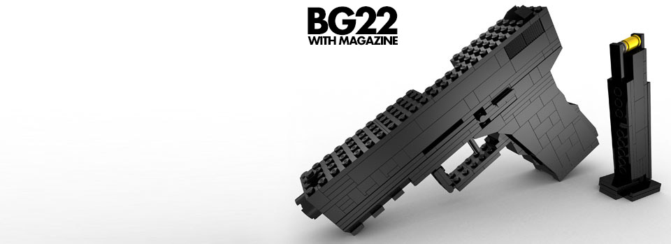 BrickGun BG22 with Magazine