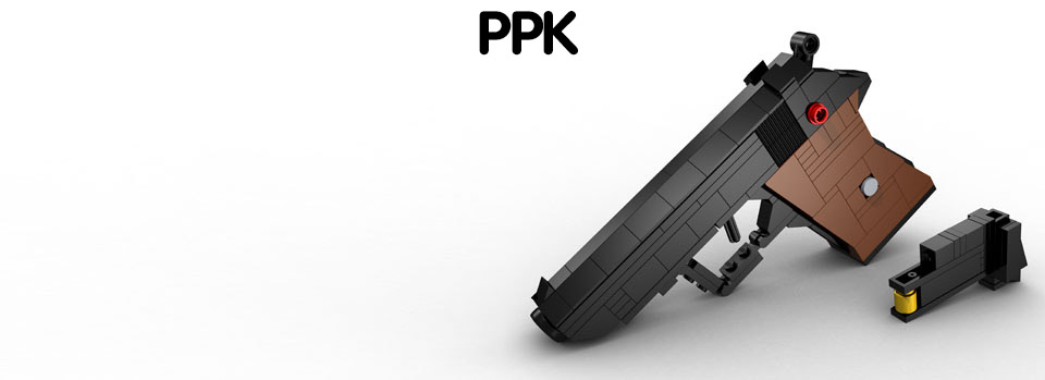 BrickGun PPK (2-Tone)