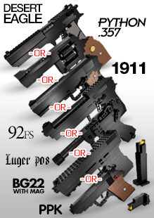 BrickGun Ultimate Pistol Kit Purchase