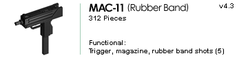 BrickGun MAC-11 (RB)
